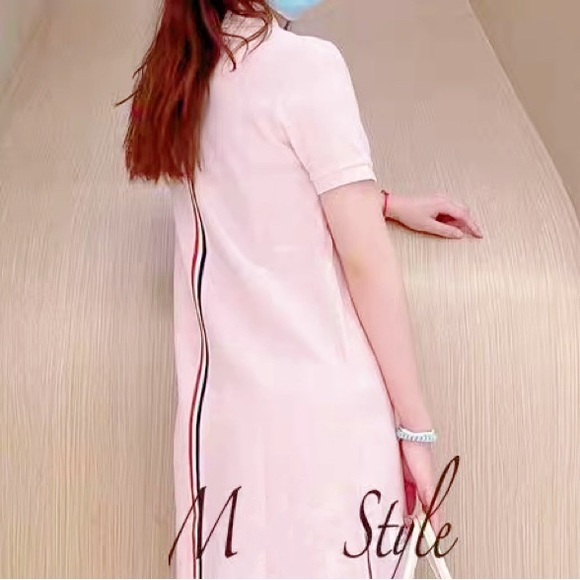 Pink polo dress - Picture 2 of 5